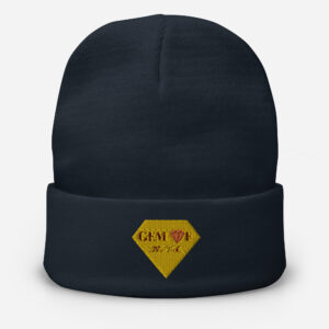 Gem of New York Gold Edition - Embroidered Beanie